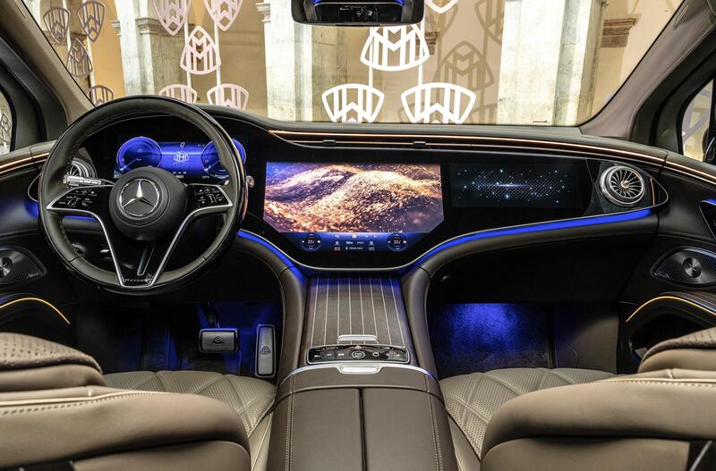 Interni Mercedes Maybach EQS