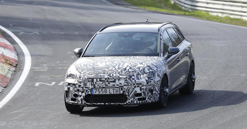 Cupra Leon 2023, il nuovo Facelift &egrave; al N&uuml;rburgring [Foto Spia]