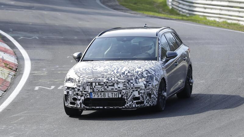 Cupra Leon 2023, il nuovo Facelift &egrave; al N&uuml;rburgring [Foto Spia]