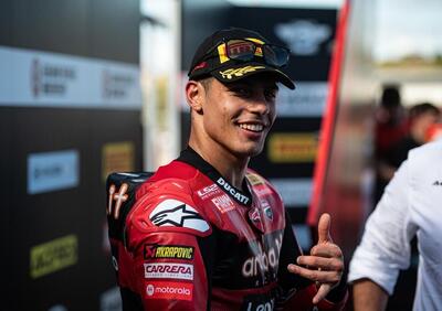 SBK. Michael Ruben Rinaldi: “Mi piacerebbe tanto provare una MotoGP” [VIDEO]