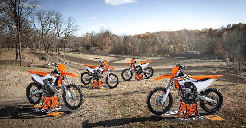 KTM presenta la gamma Motocross 2024