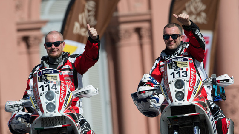 Dakar 2015, italiani. L&rsquo;odissea dei fratelli Brioschi