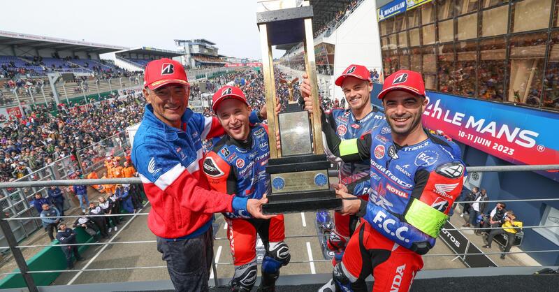 Le emozioni della 24 ore di Le Mans: vince F.C.C. TSR Honda ma la rimonta di Yoshimura SERT Motul &egrave; incredibile