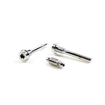 Viti e spurgo cromati pinza freno posteriore per F 