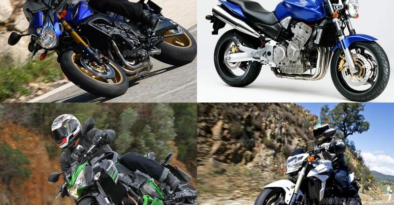 Sono ancora divertenti? 4 naked usate di 750/900 cc 