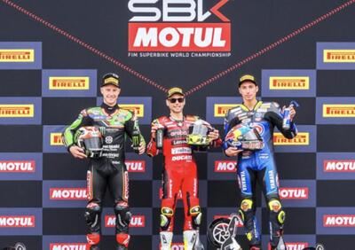 SBK 2023. GP d'Olanda. Il commento dei primi tre di Gara 1