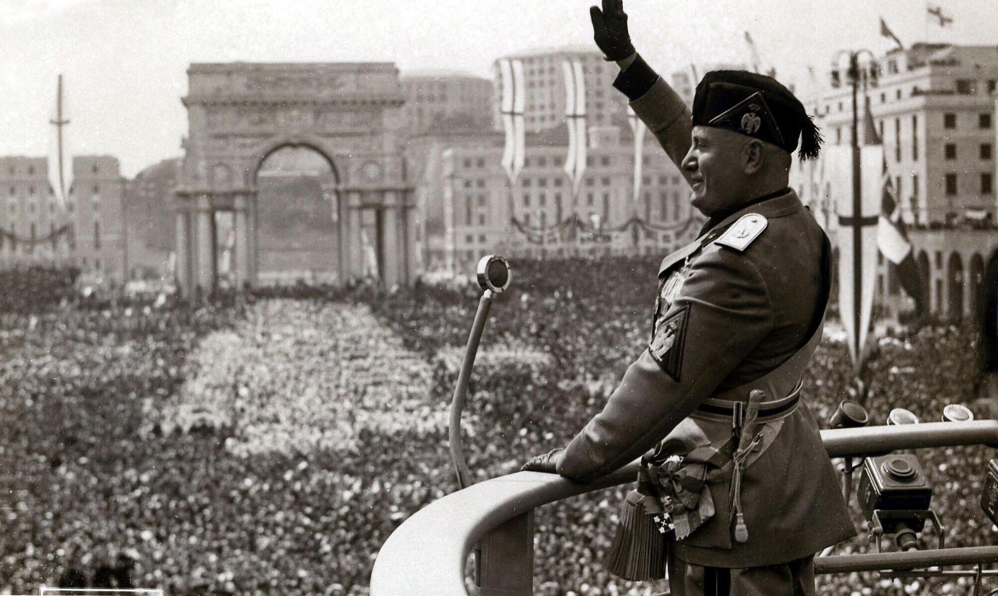 il Duce Benito Mussolini