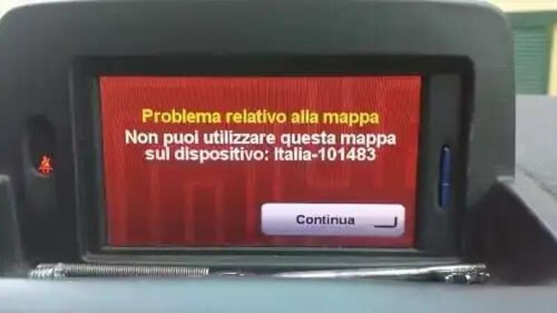 Aggiornamento mappe Tomtom