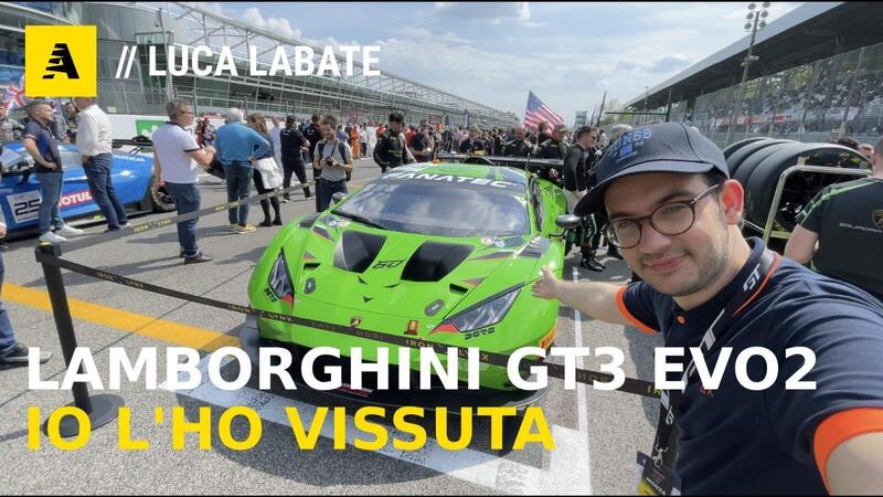 Lamborghini Hurac&agrave;n GT3 EVO2, il V10 ruggisce a Monza [VIDEO]