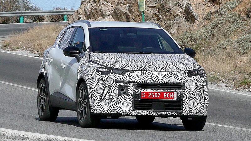 Renault Captur 2024, ecco il nuovo facelift [Foto Spia]