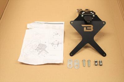 PORTATARGA + LUCE LED DUCATI HYPERMOTARD 950 2020- Barracuda