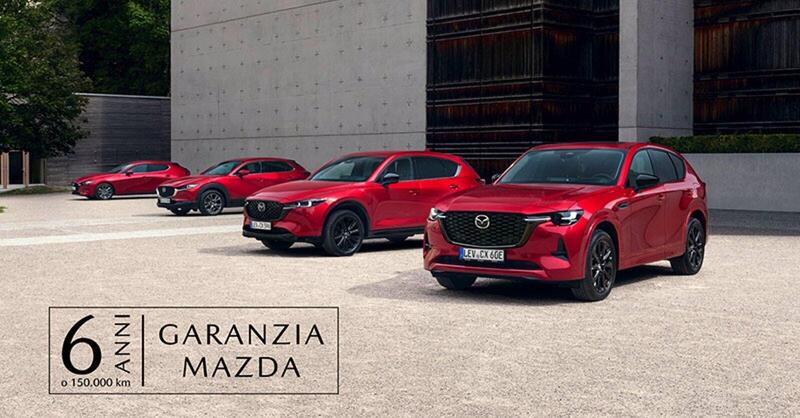 Mazda allunga la garanzia delle auto gratis a sei anni o 150.000 km  