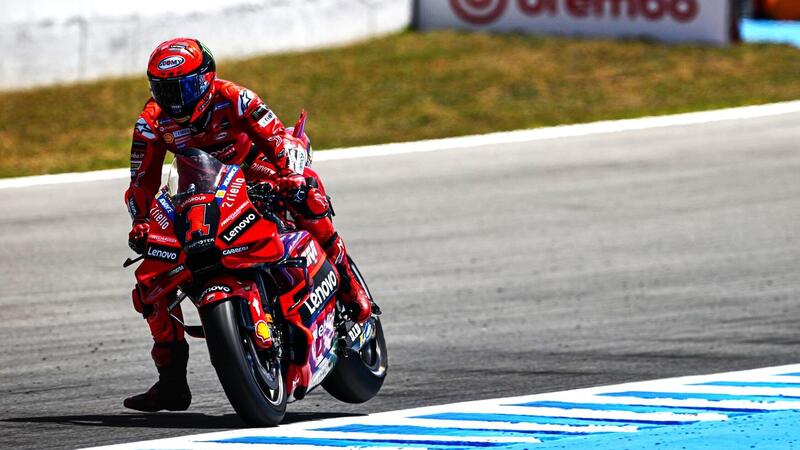 MotoGP 2023. GP di Spagna a Jerez. Pecco Bagnaia e un venerd&igrave; complicato: &quot;&Egrave; stata abbastanza una sorpresa&quot;