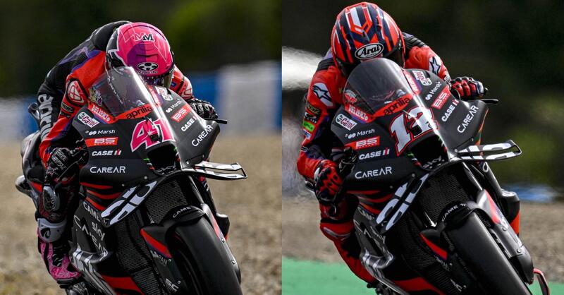 MotoGP 2023. GP di Spagna a Jerez. Aprilia, altro venerd&igrave; perfetto. Aleix Espargaro: &quot;Mancano i risultati in gara&quot;. Maverick Vinales: &quot;Ho migliorato la partenza&quot;