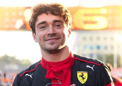 F1, GP Azerbaijan 2023. La pole riporta il sereno, Leclerc: “Amo la Ferrari”