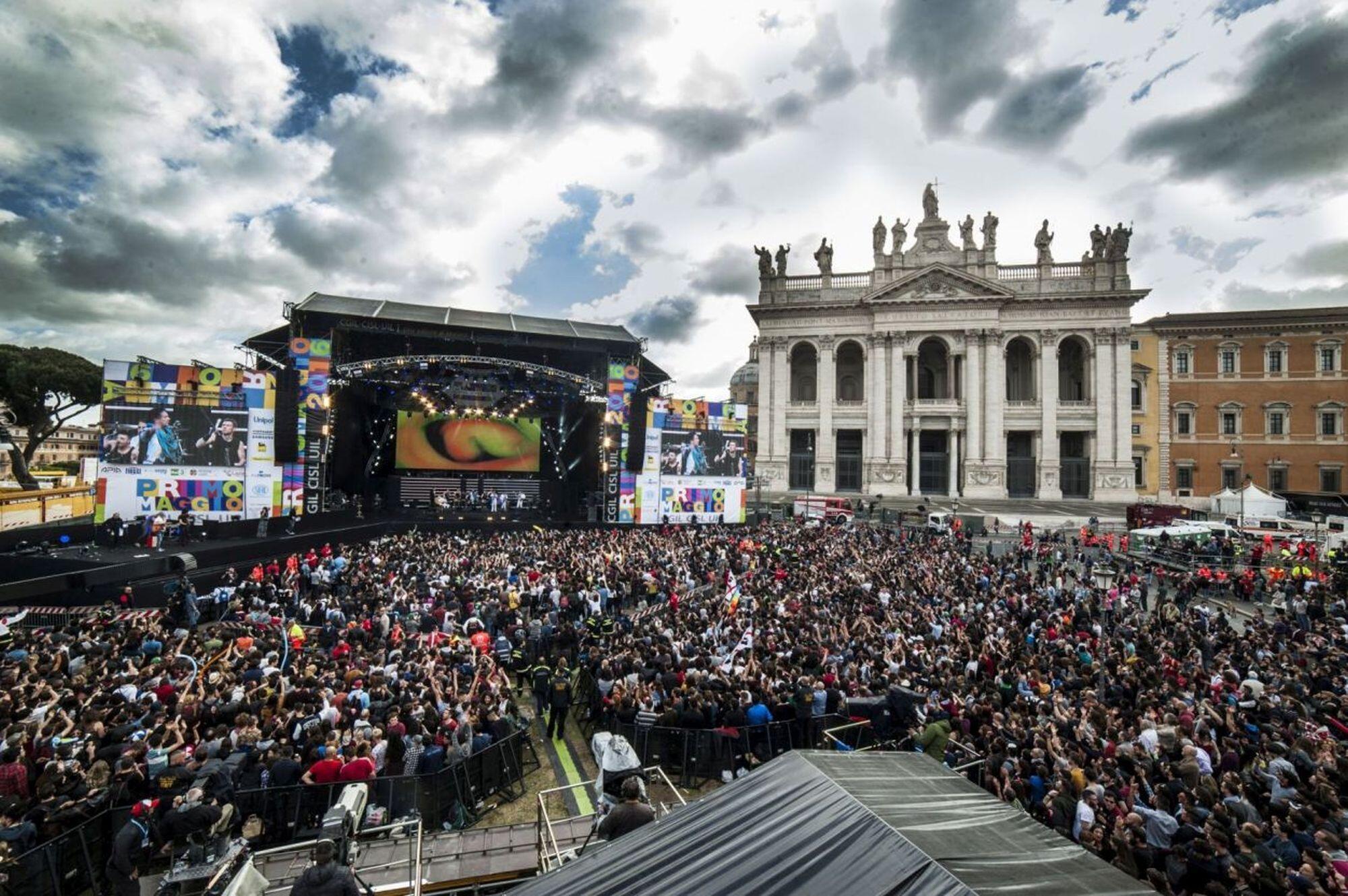 Il Concerto del Primo Maggio a Roma