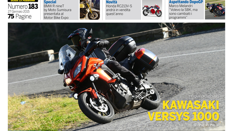 Magazine n&deg;183, scarica e leggi il meglio di Moto.it 