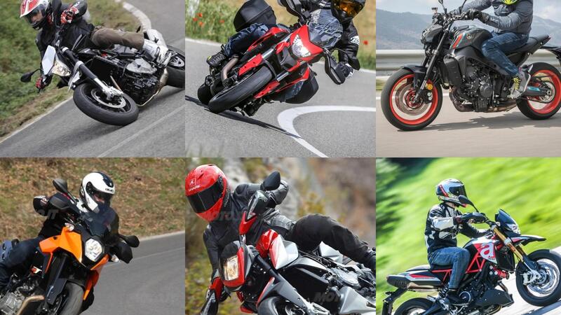  Quando il &quot;fun factor&quot; &egrave; importante: 6 moto usate a met&agrave; strada tra motard e crossover