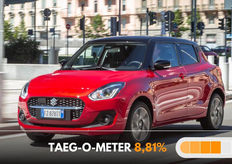 Suzuki Swift Hybrid o 4WD? La rata &egrave; la stessa, 149 euro al mese