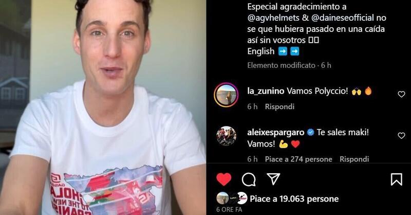 MotoGP 2023. Pol Espargaro &egrave; tornato a parlare, sorridere e a spiegare le sue condizioni di salute: &quot;Ho perso 8-9 chili&quot; [VIDEO]