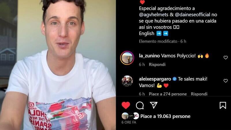 MotoGP 2023. Pol Espargaro &egrave; tornato a parlare, sorridere e a spiegare le sue condizioni di salute: &quot;Ho perso 8-9 chili&quot; [VIDEO]