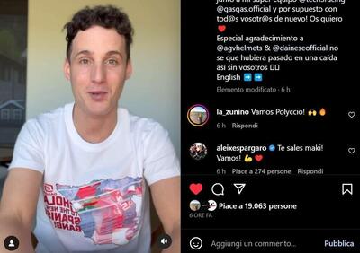 MotoGP 2023. Pol Espargaro è tornato a parlare, sorridere e a spiegare le sue condizioni di salute: Ho perso 8-9 chili [VIDEO]