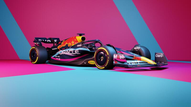 F1: Red Bull a Miami con una livrea speciale. Ecco alcuni precedenti