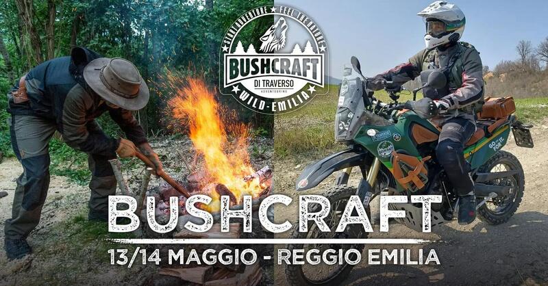 Hai mai fatto bushcraft con la moto?