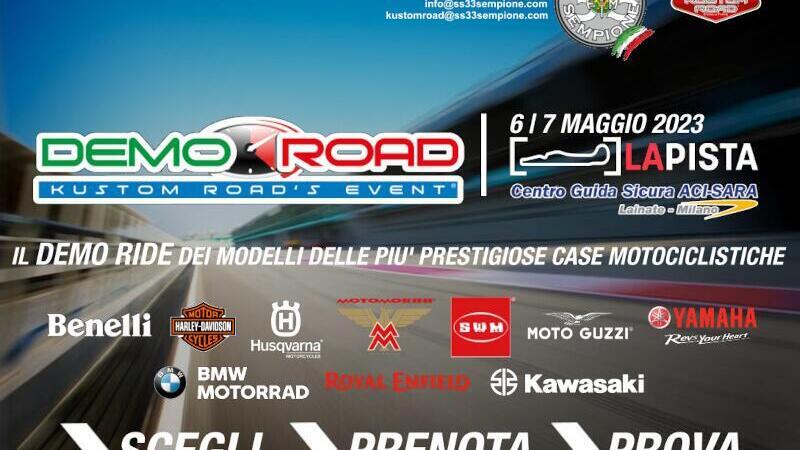 Demo Road, questo fine settimana a La Pista