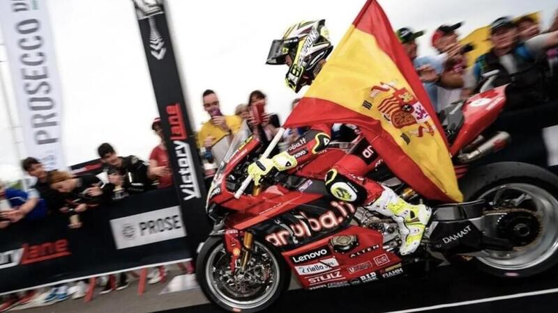 SBK 2023. GP di Spagna. Il magic moment di Alvaro Bautista: &quot;Uno dei momenti migliori della mia carriera&rdquo;