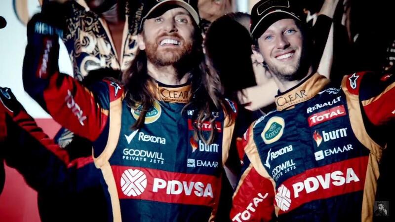 F1. Quella volta in cui Romain Grosjean fu protagonista di un video di David Guetta 