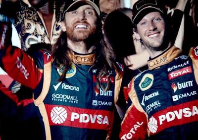 F1. Quella volta in cui Romain Grosjean fu protagonista di un video di David Guetta 