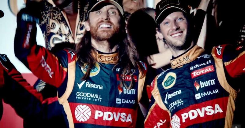 F1. Quella volta in cui Romain Grosjean fu protagonista di un video di David Guetta 