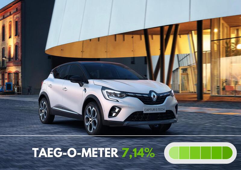 Promo sulla gamma Renault Captur, sulla E-Tech Plug-In ci sono pure gli incentivi statali