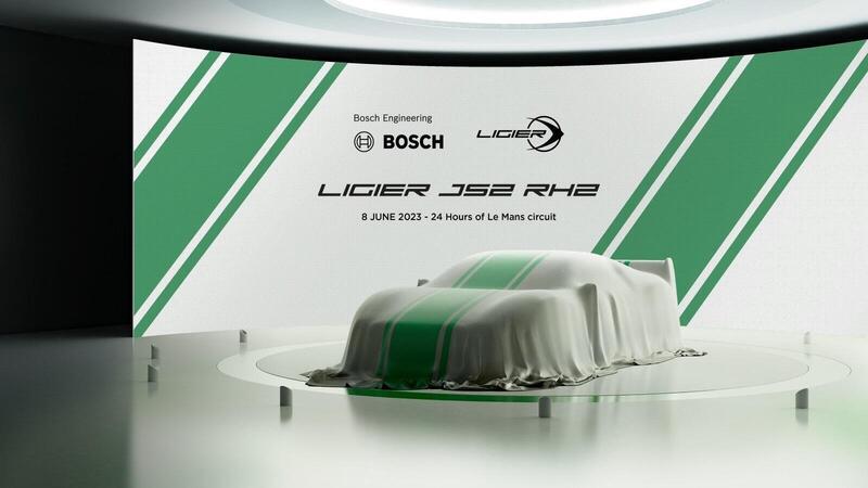 Torna il motore a idrogeno che &quot;brucia&quot; a Le Mans 2023: Bosch collabora con Ligier