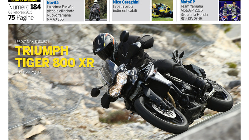 Magazine n&deg;184, scarica e leggi il meglio di Moto.it 