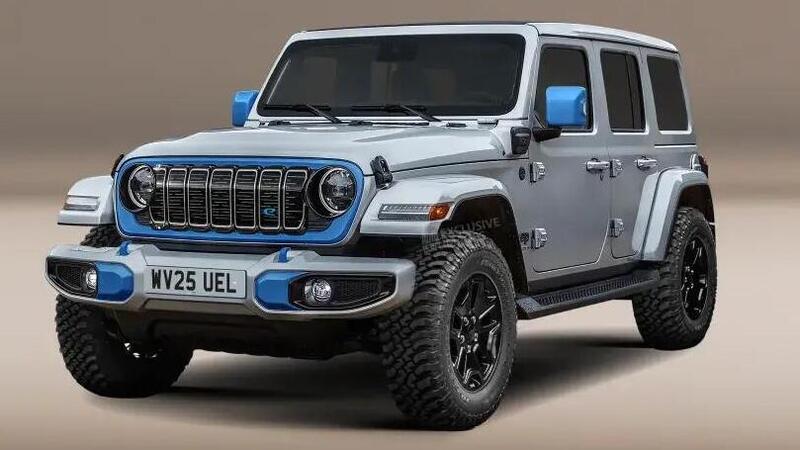 La Jeep Wrangler elettrica del 2027: in una scala da 1 a 10, per l&#039;offroad &egrave; a 12