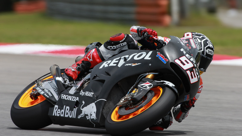 Test MotoGP a Sepang, Day 1. Marquez: "Giornata dura, ma positiva"
