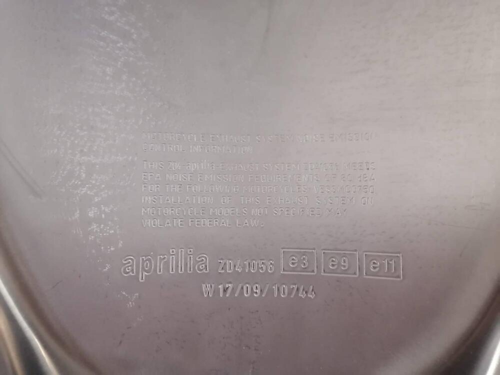 Scarico APRILIA DORSODURO 750 - 2008-2016 (7)
