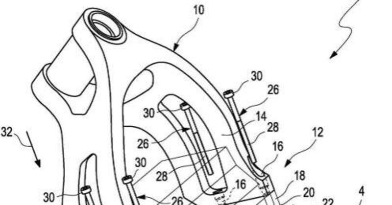 BMW brevetta un telaio leggero. Ospiter&agrave; un nuovo tre cilindri?