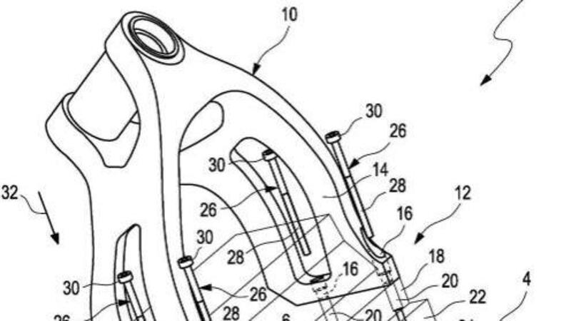 BMW brevetta un telaio leggero. Ospiter&agrave; un nuovo tre cilindri?