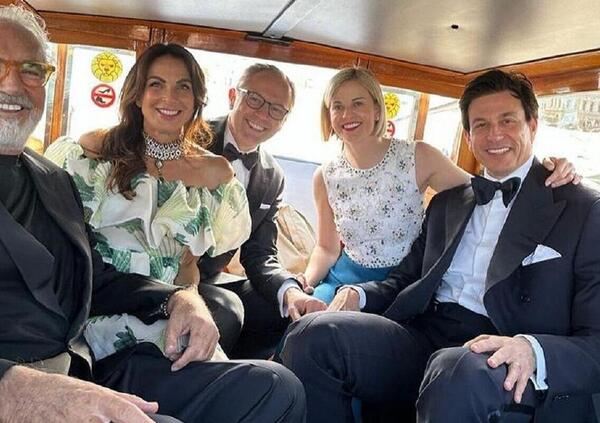 A Venezia il Royal Wedding con la Formula 1 &quot;che conta&quot;: ecco chi si &egrave; sposato e chi c&#039;era