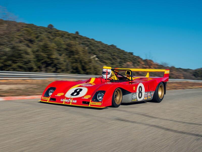 Una Ferrari 312 PB all&#039;Asta di Villa Erba (Como) il 20 maggio