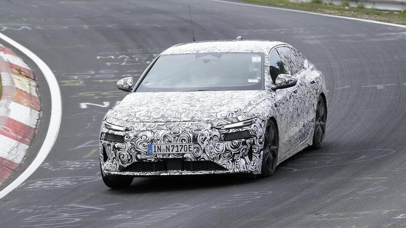 Audi RS6 E-Tron | In fase di test al Nurburgring [Foto Spia]