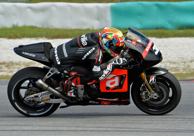 Test Sepang, day 2, Albesiano (Aprilia): “Il bilancio è positivo”