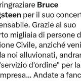 Polemica concerto a Ferrara - Bruce Springsteen 2