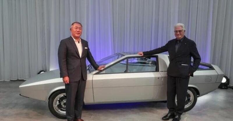 Hyundai fa rinascere la Pony Coup&eacute; di Giugiaro