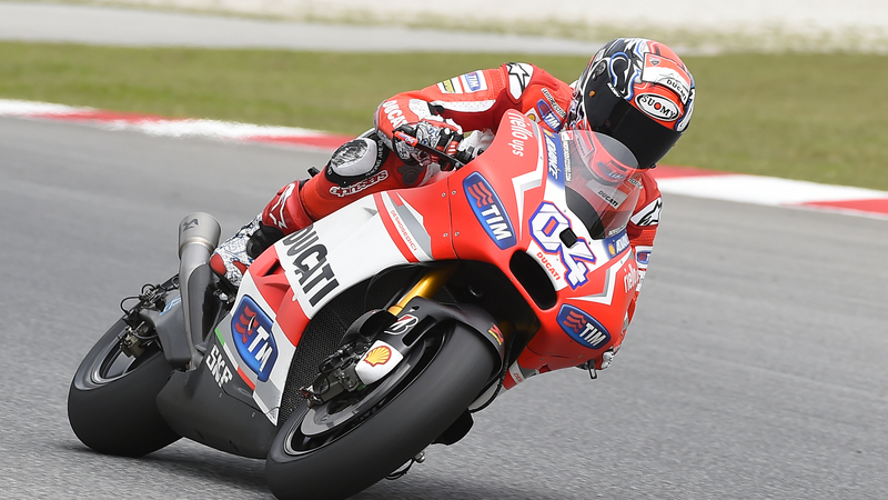 MotoGP. Test Sepang, Day 3. Dovizioso: "Sono molto soddisfatto dei test e curioso per la GP15"
