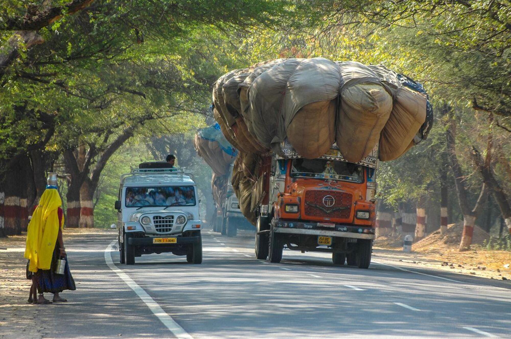Auto nello stato indiano del Rajasthan