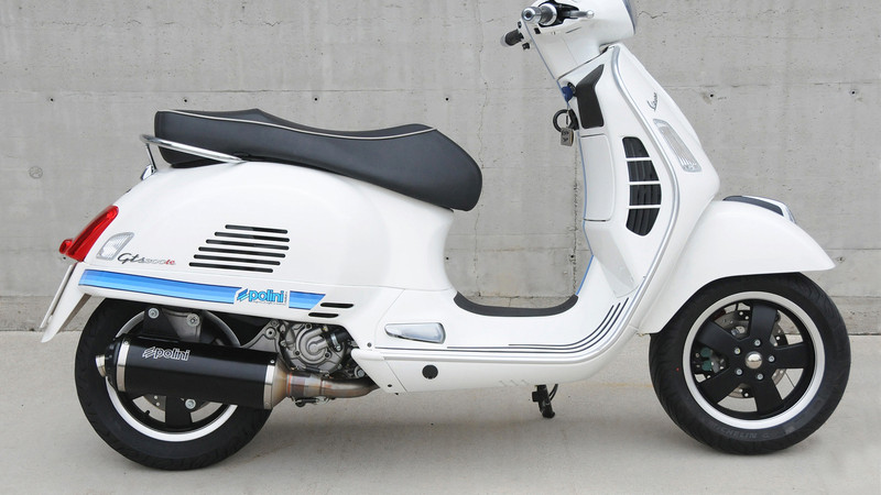 Marmitta Polini per Vespa GT 125, 250 e 300 Super GT